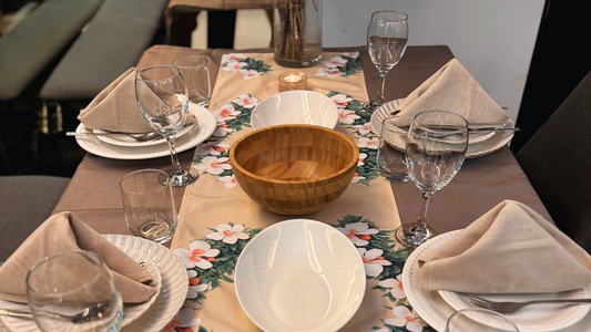 5 Simple Styling Tips to Elevate Your Dining Table with Nature Vibe