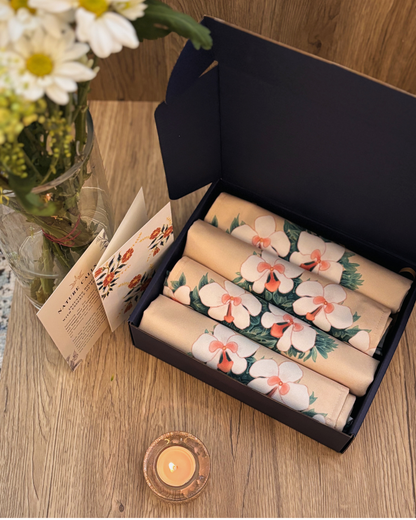 Orchid Elegance Gift Set - Placemats Set of 4