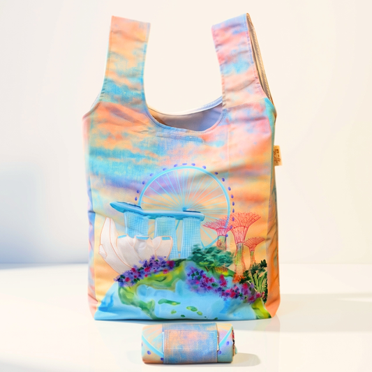 Earthy Marina Petite Foldable Shopping Bag