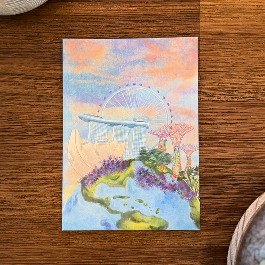 Earthy Marina Greeting Card