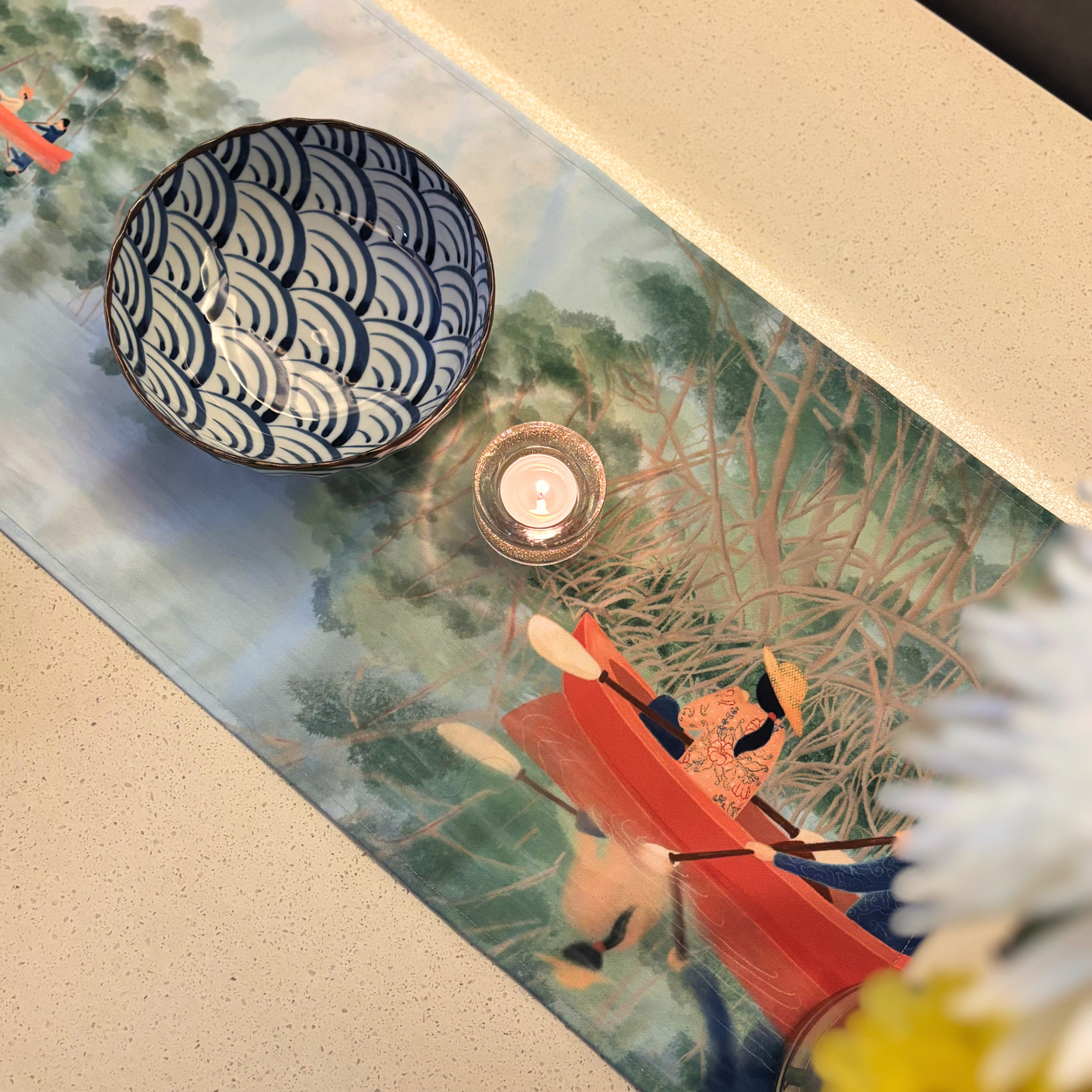 Mangrove Serenity Table Runner