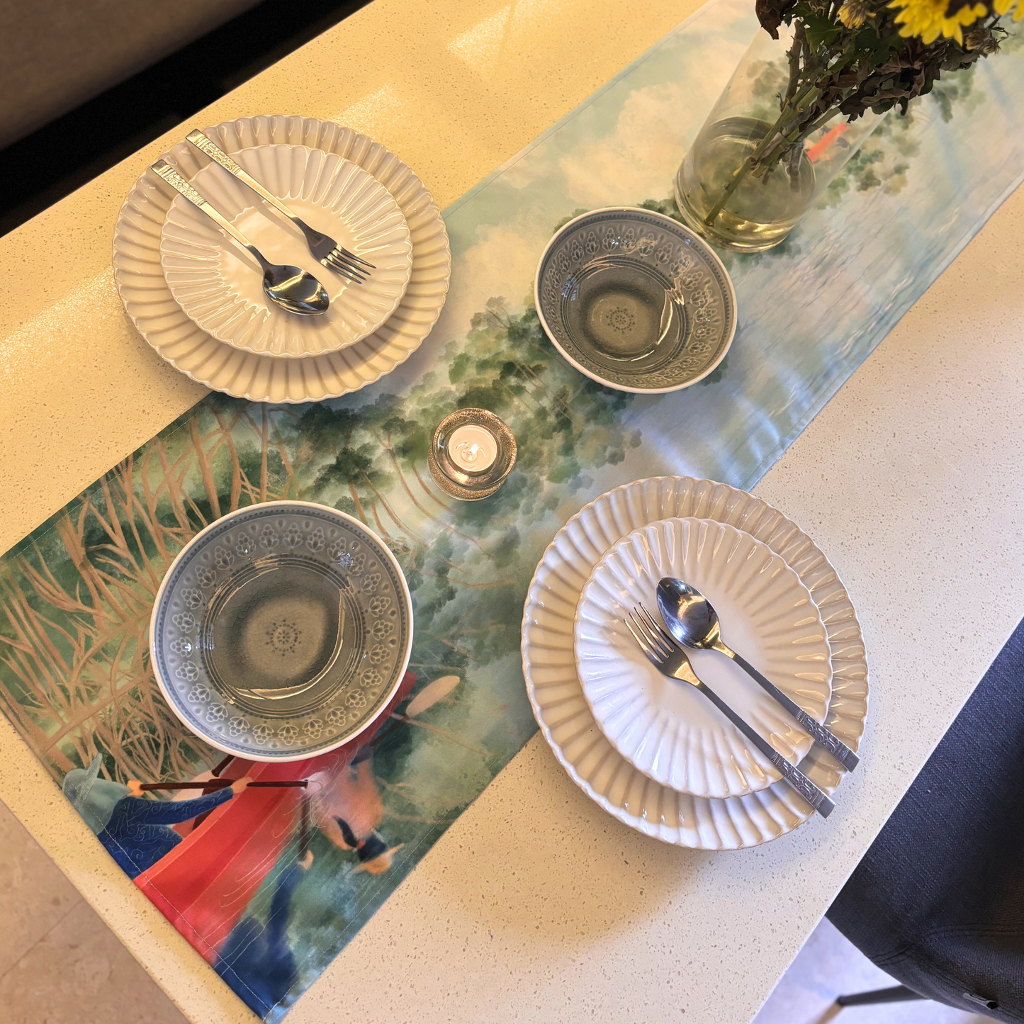 Mangrove Serenity Table Runner