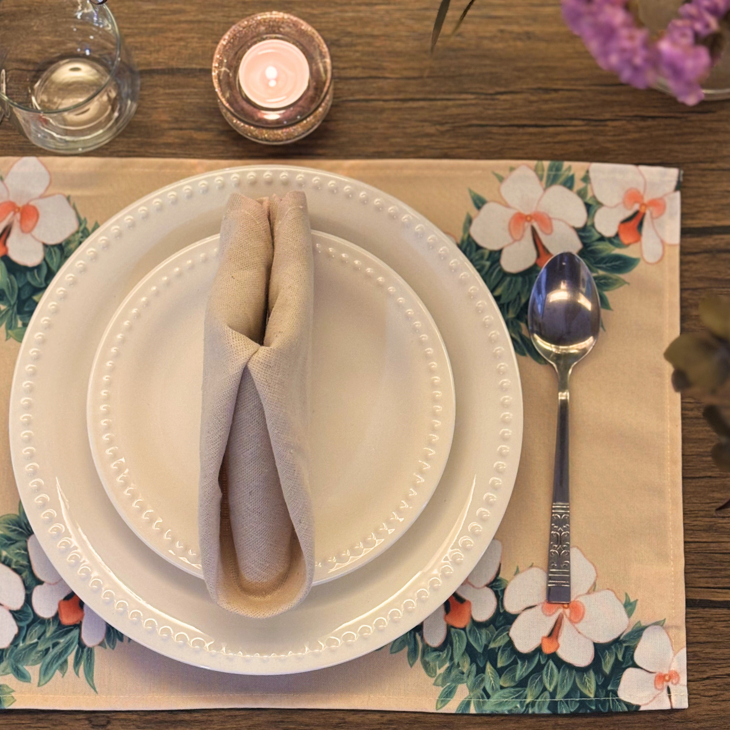 Orchid Elegance Placemats